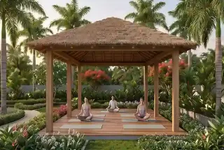 Yoga & Meditation Pavilion at Kohinoor Boulevard Towers