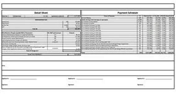 Kohinoor Boulevard Towers cost sheet preview